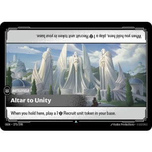 Altar to Unity
