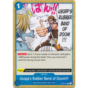 Usopp's Rubber Band of Doom!!!