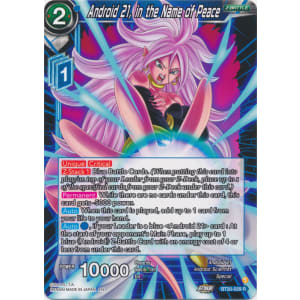 Android 21, in the Name of Peace