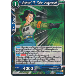 Android 17, Calm Judgement