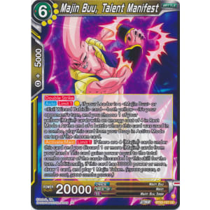 Majin Buu, Talent Manifest