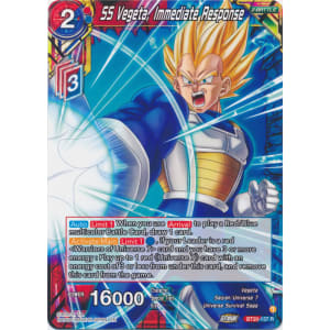 SS Vegeta, Immediate Response