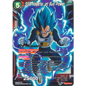 SSB Vegeta, at Full Power (Prerelease Promo)