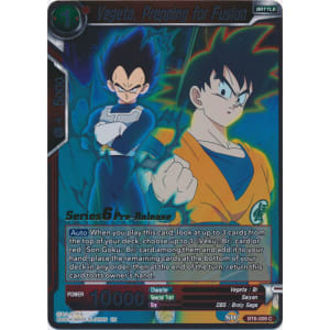 Vegeta, Prepping for Fusion (Prerelease Promo)