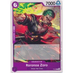 Roronoa Zoro P-045 (Prerelease)