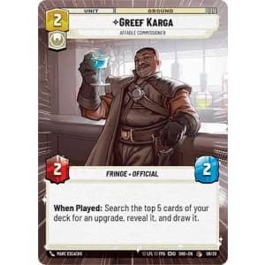 Greef Karga - Affable Commissioner (Hyperspace)