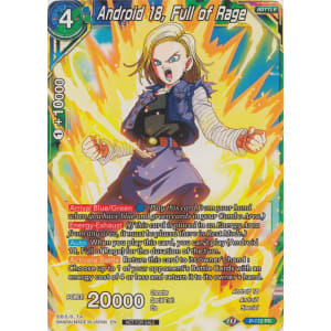 Android 18, Full of Rage