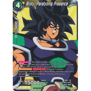 Broly, Paralyzing Presence