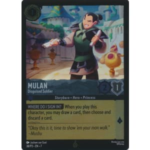 Mulan - Disguised Soldier