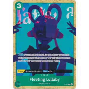 Fleeting Lullaby - P-057 (Uta Deck Battle) (Black Shirt)
