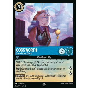 Cogsworth - Grandfather Clock