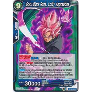 Goku Black Rose, Lofty Aspirations