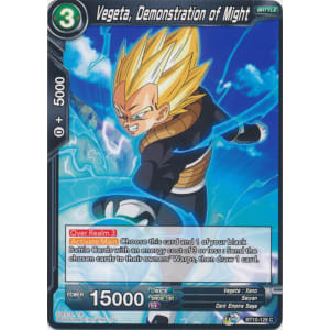 Vegeta, Demonstration of Might