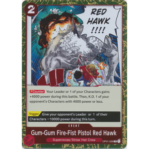 Gum-Gum Fire-Fist Pistol Red Hawk