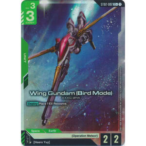 Wing Gundam (Bird Mode) (ST02-002) (Alt-Art +)