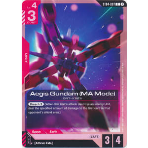 Aegis Gundam (MA Mode) (ST04-007)