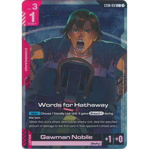 Words for Hathaway (ST08-012) (Alt-Art +)