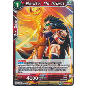 Raditz, On Guard