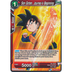 Son Goten, Journey's Beginning