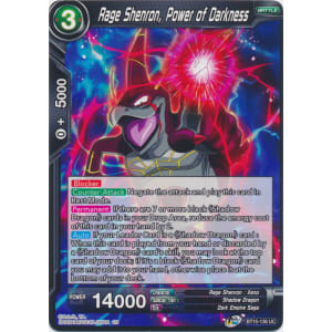 Rage Shenron, Power of Darkness