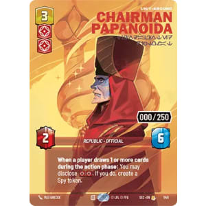 Chairman Papanoida - Undaunted Diplomat (Serialized Prestige)