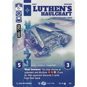 Luthen's Haulcraft - Countermeasures Armed (Serialized Prestige)
