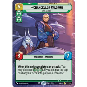 Chancellor Valorum - Civil Servant (Hyperspace)
