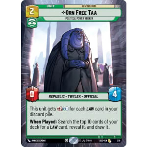 Orn Free Taa - Political Power Broker (Hyperspace)