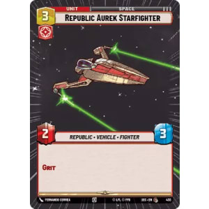Republic Aurek Starfighter (Hyperspace)