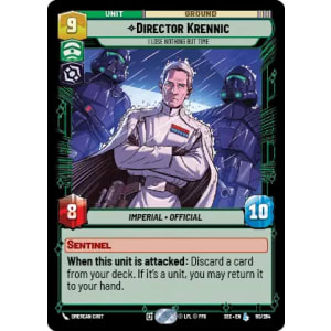 Director Krennic - I Lose Nothing But Time