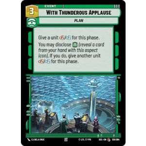 With Thunderous Applause