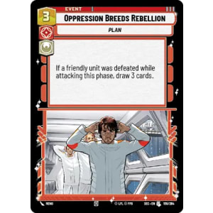 Oppression Breeds Rebellion