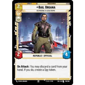 Bail Organa - Responding to Catastrophe