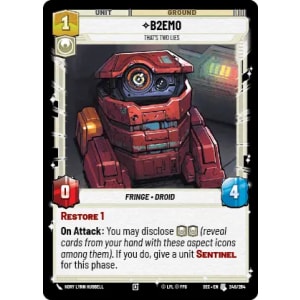 B2EMO - That's Two Lies