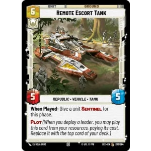 Remote Escort Tank