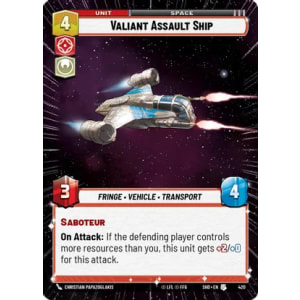 Valiant Assault Ship (Hyperspace)