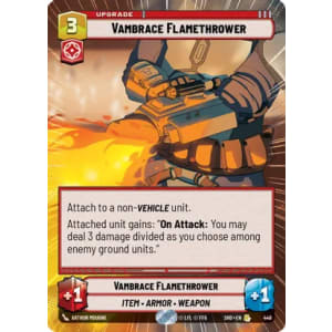 Vambrace Flamethrower (Hyperspace)