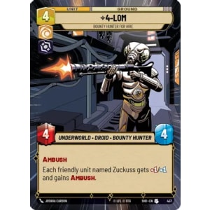 4-LOM - Bounty Hunter For Hire (Hyperspace)