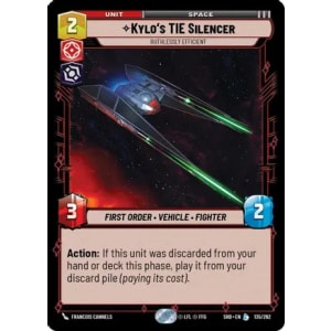 Kylo's TIE Silencer - Ruthlessly Efficient