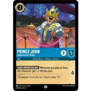 Prince John - Opportunistic Briber