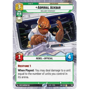Admiral Ackbar - Brilliant Strategist (Hyperspace)