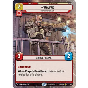 Wolffe - Suspicious Veteran (Hyperspace)
