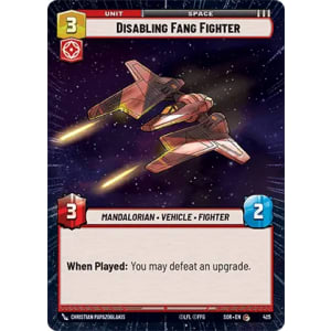 Disabling Fang Fighter (Hyperspace)