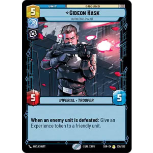 Gideon Hask - Ruthless Loyalist