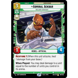 Admiral Ackbar - Brilliant Strategist