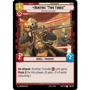 Benthic &quot;Two Tubes&quot; - Partisan Lieutenant