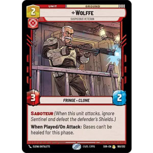 Wolffe - Suspicious Veteran