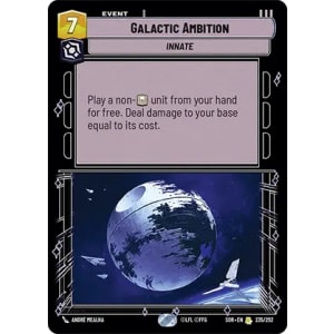 Galactic Ambition