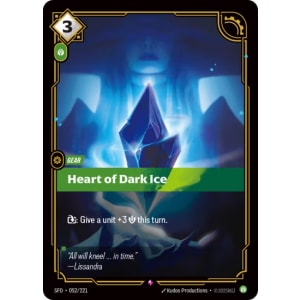 Heart of Dark Ice