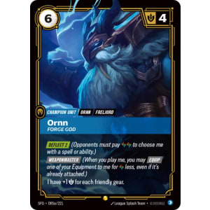 Ornn - Forge God (Alternate Art)